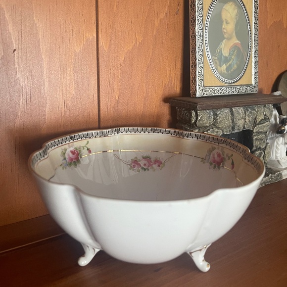 Antique Limoges France fine footed Dish 🌸 - Picture 3 of 8